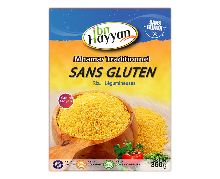 Mhamsa Traditionnelle Sans Gluten 360g