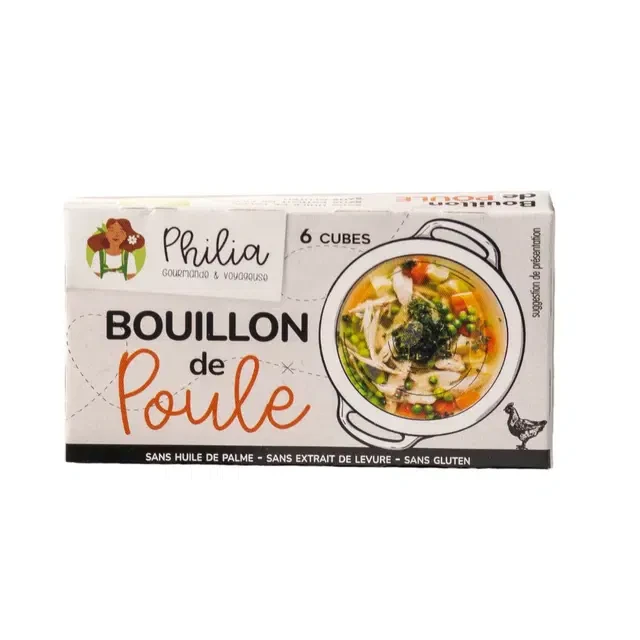 Bouillon de poulet bio