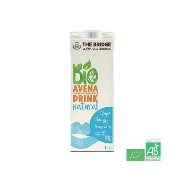 Lait d'avoine bio